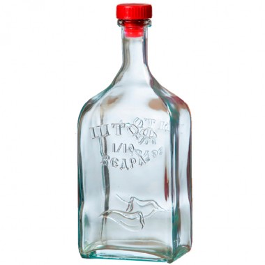 Бутылка стеклянная 1,2 литра &quot;Штоф&quot; — Городок мастеров